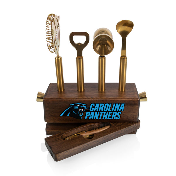 Carolina Panthers - Sidecar 5-Piece Bar Tool Set