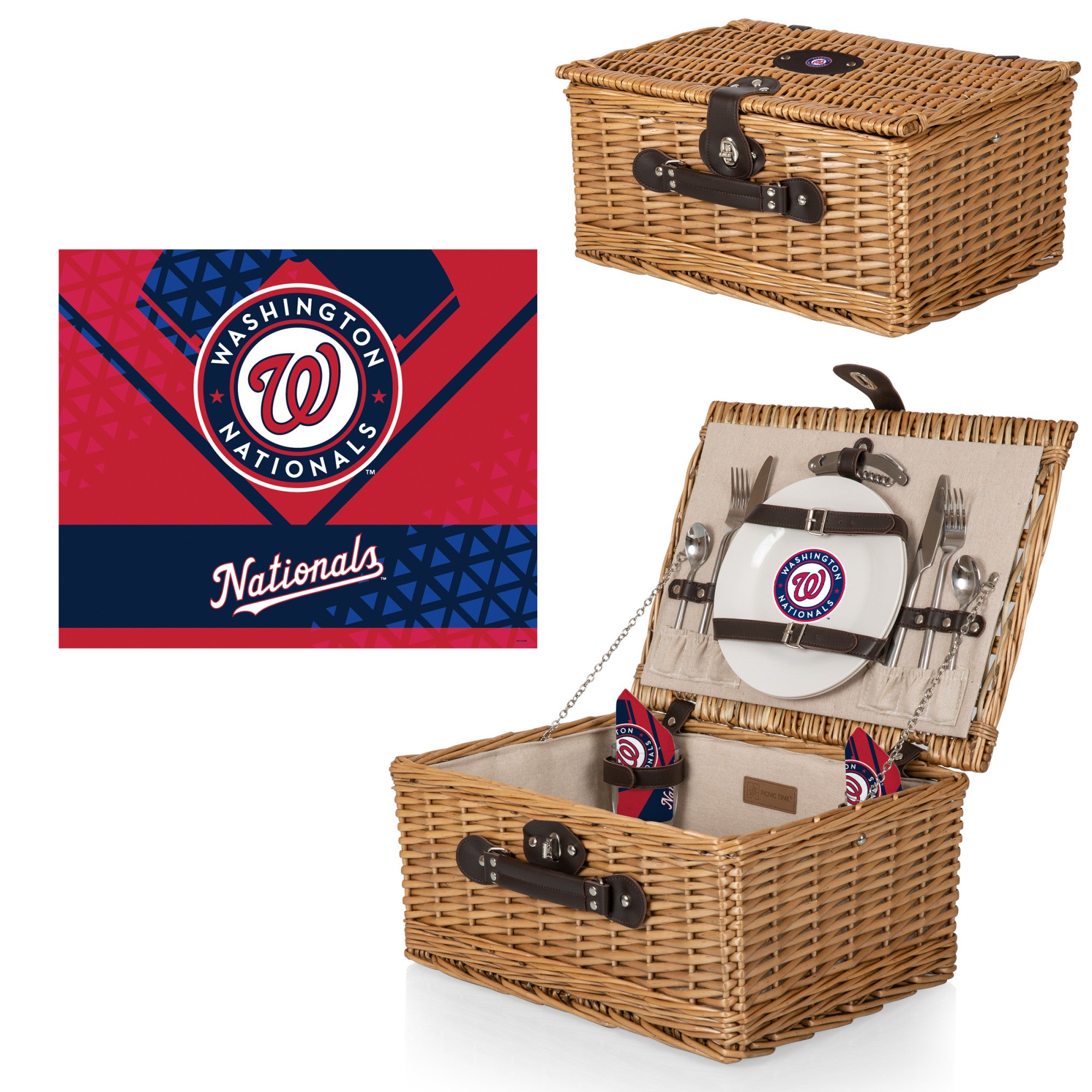 Washington Nationals - Classic Picnic Basket