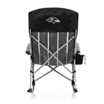 Baltimore Ravens - Outdoor Rocking Camp Chair