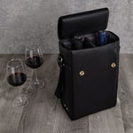 Barossa Two Bottle Leatherette Wine Tote
