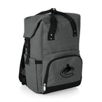 Vancouver Canucks - On The Go Roll-Top Backpack Cooler