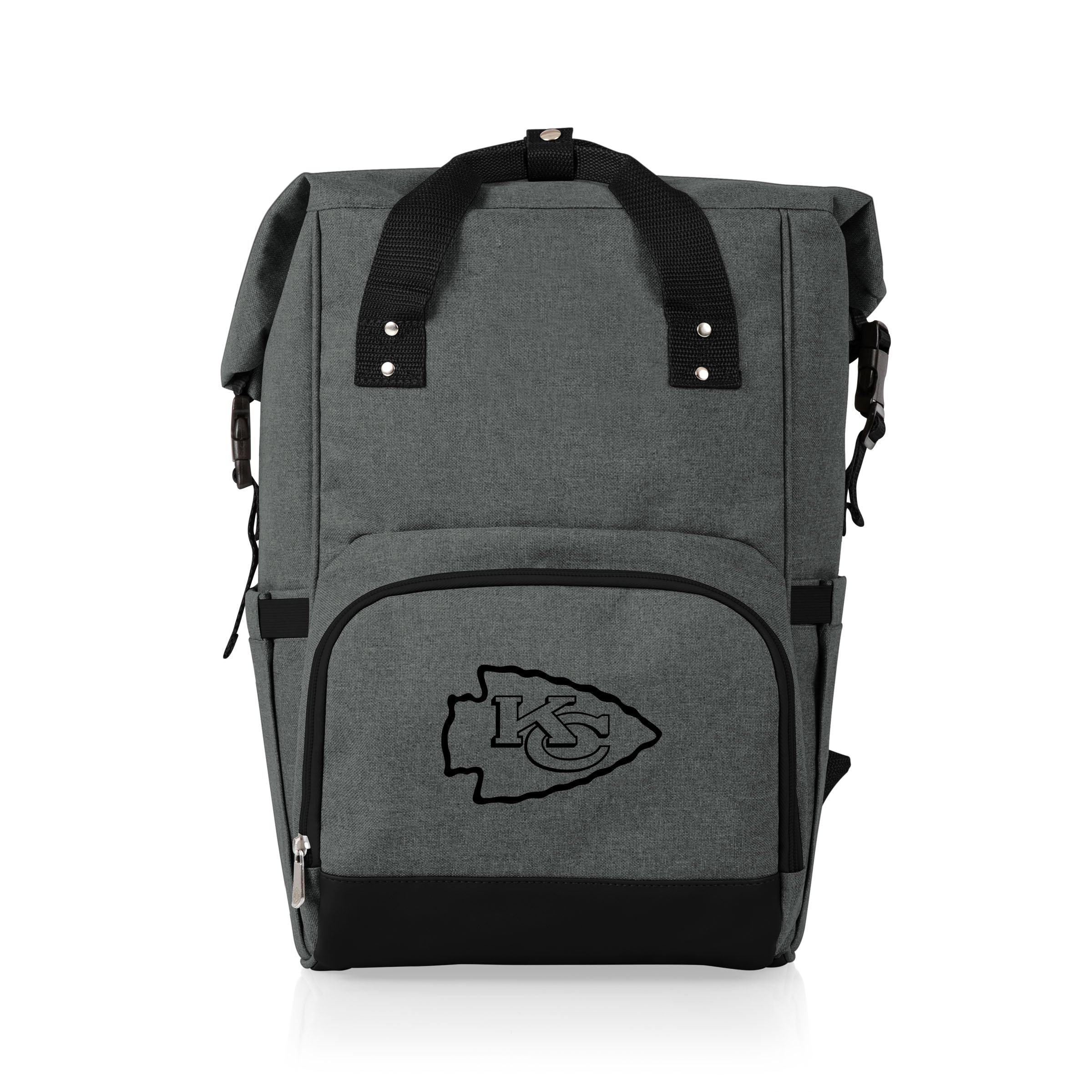 Kansas City Chiefs - On The Go Roll-Top Backpack Cooler