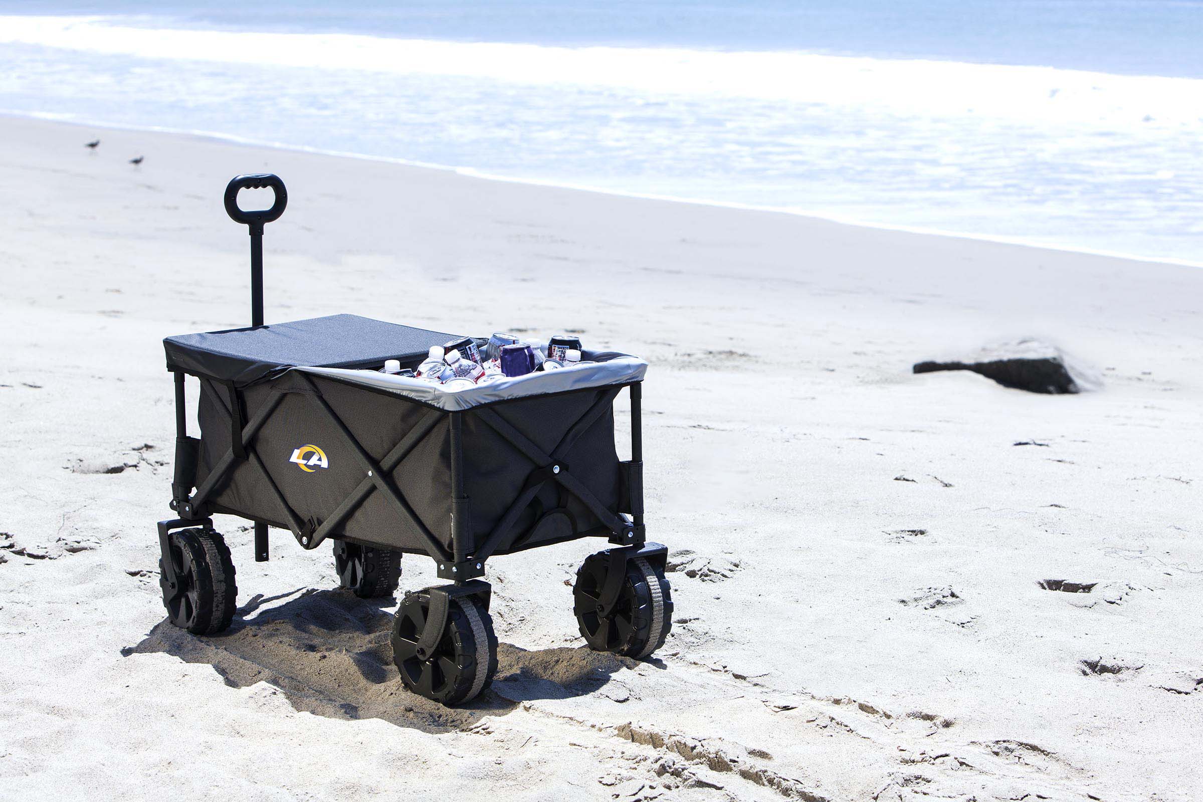 Los Angeles Rams - Adventure Wagon Elite All-Terrain Portable Utility Wagon