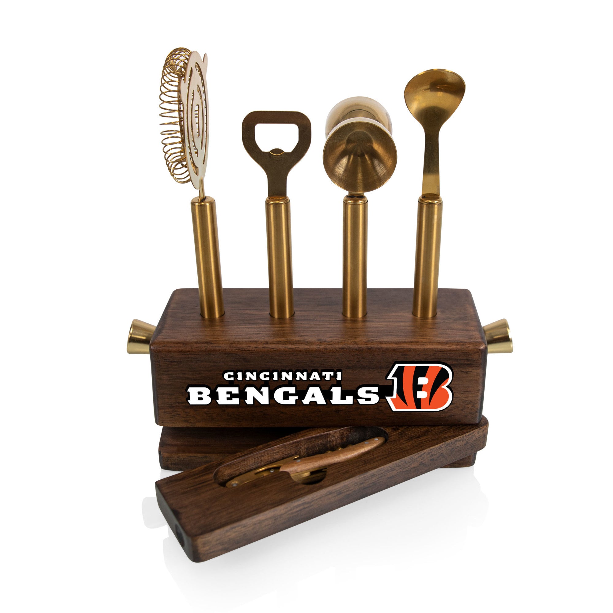 Cincinnati Bengals - Sidecar 5-Piece Bar Tool Set