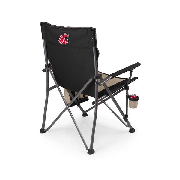 Washington State Cougars - Big Bear XXL Camping Chair with Cooler
