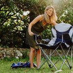 Kansas Jayhawks - Reclining Camp Chair