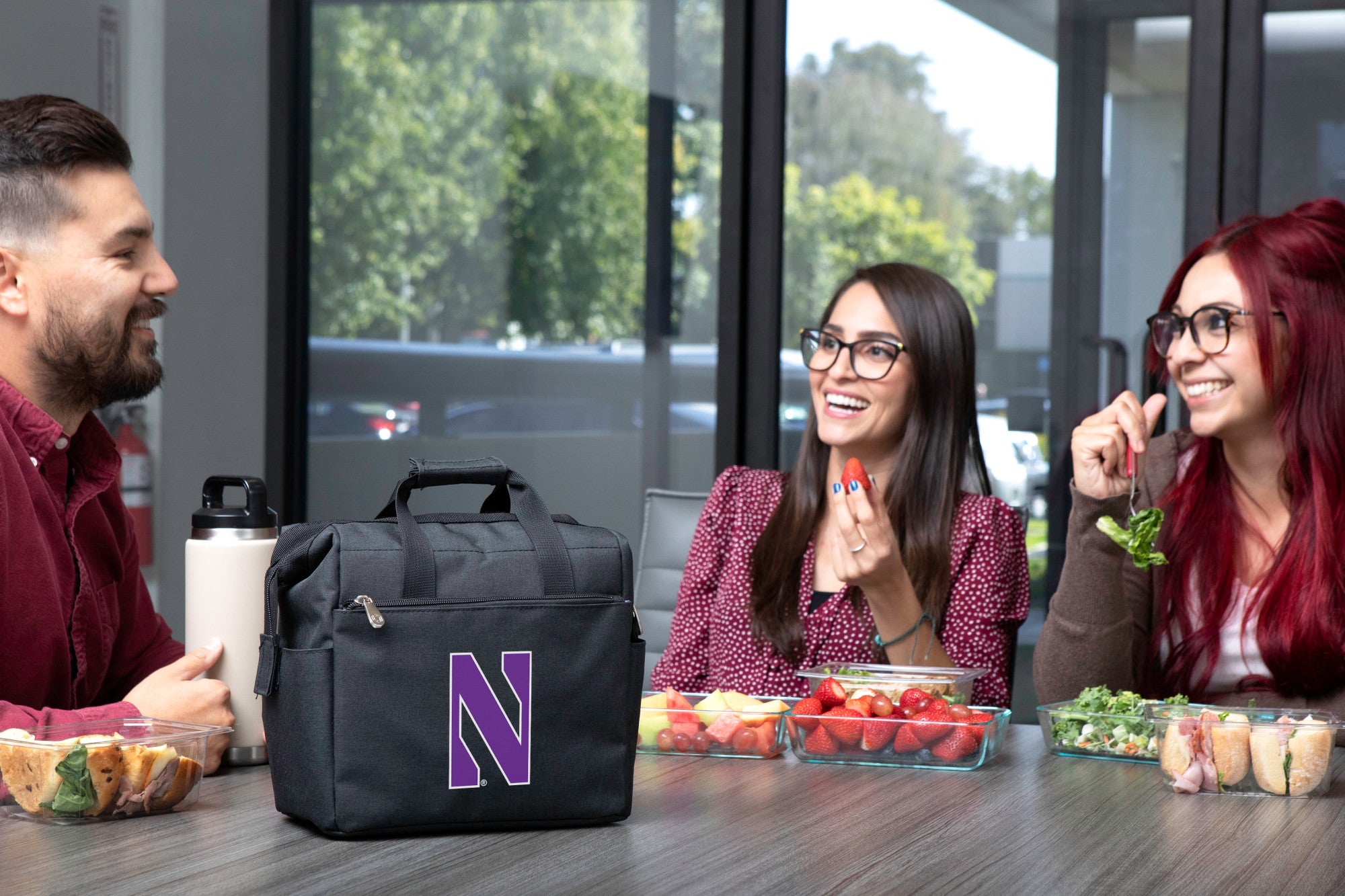 Northwestern Wildcats - On The Go Lunch Bag Cooler