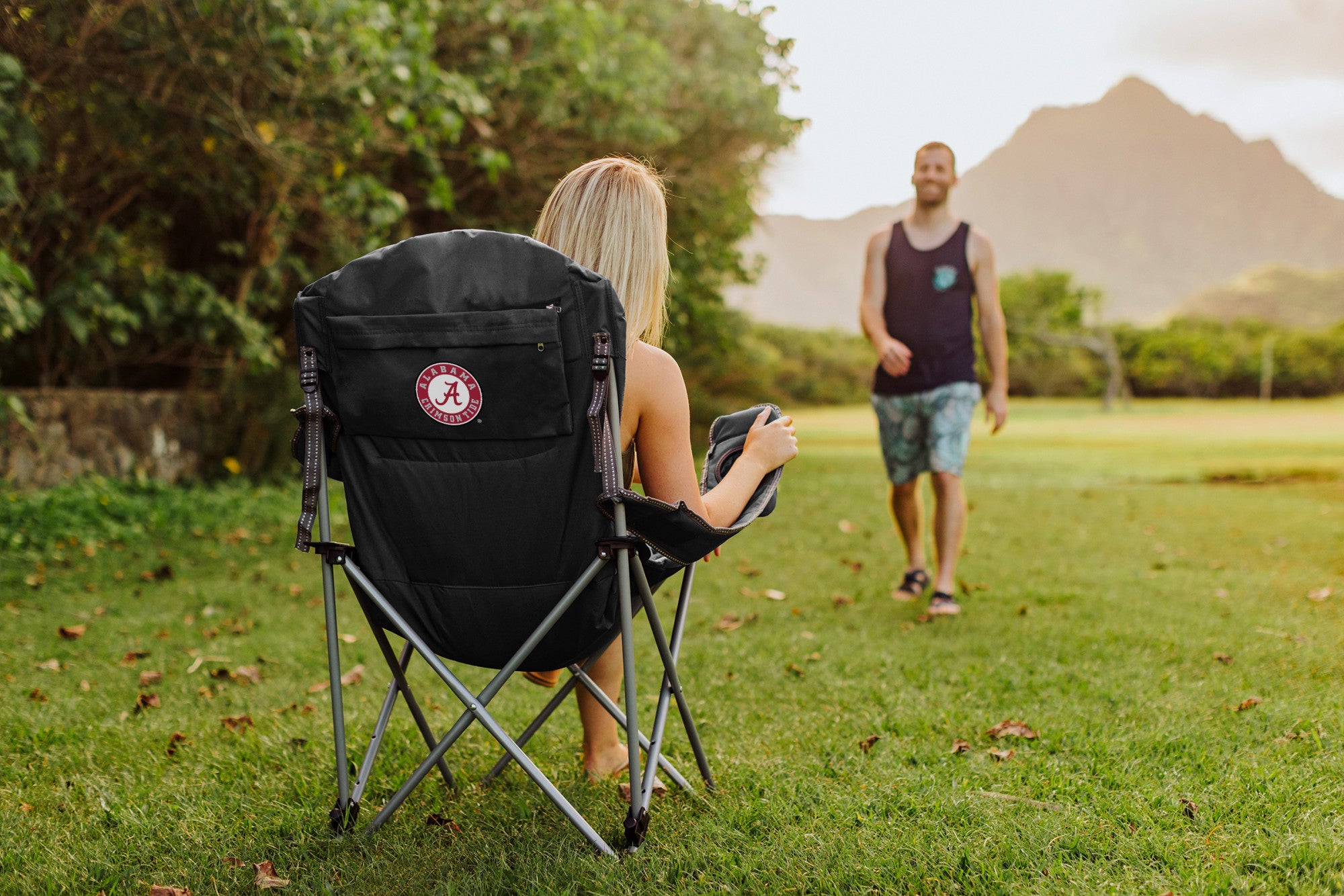 Alabama Crimson Tide - Reclining Camp Chair