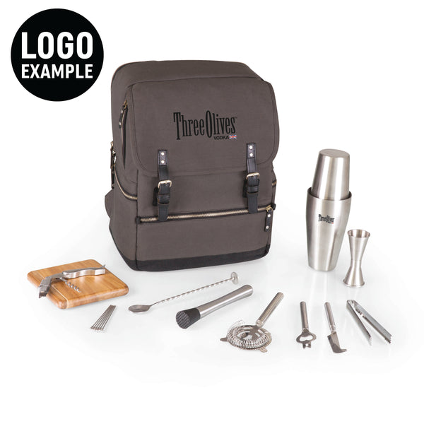 Bar-Backpack Portable Cocktail Set