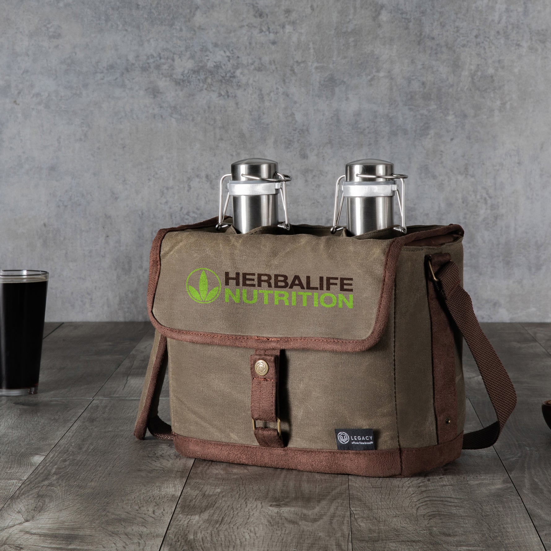 Insulated Double Growler Tote