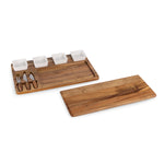 Picada Tapas & Cheese Board Set with Dip Bowls