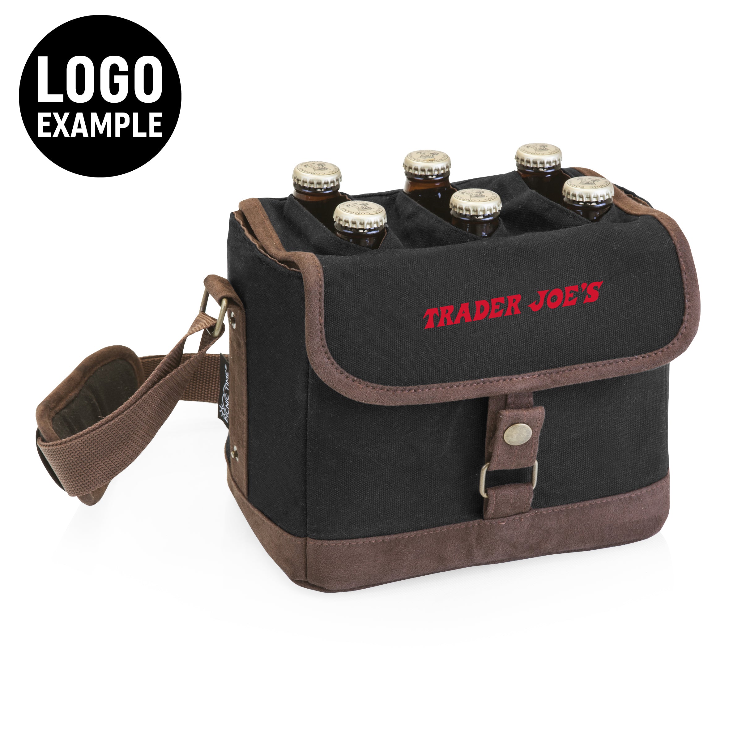 Beer Caddy Cooler Tote with Opener