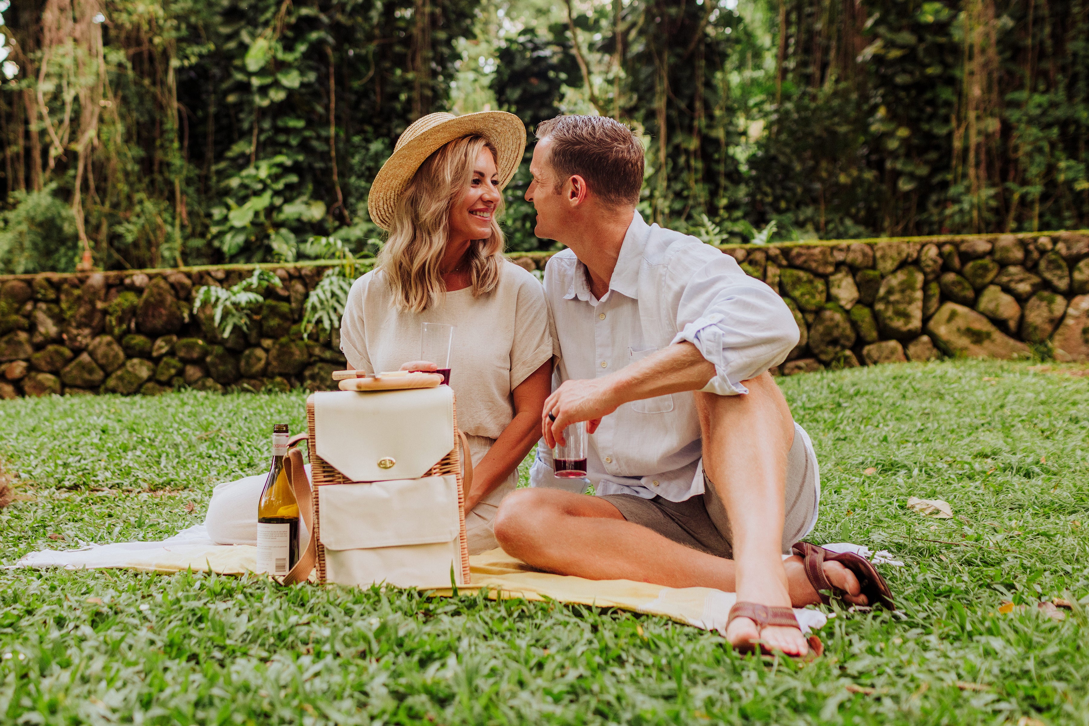 Corsica Wine & Cheese Picnic Basket