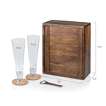 Cleveland Guardians - Pilsner Beer Glass Gift Set