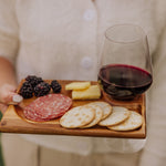 Rectangle Wine Appetizer Plate Set of 4