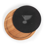 St Louis Blues - Insignia Acacia and Slate Serving Board with Cheese Tools