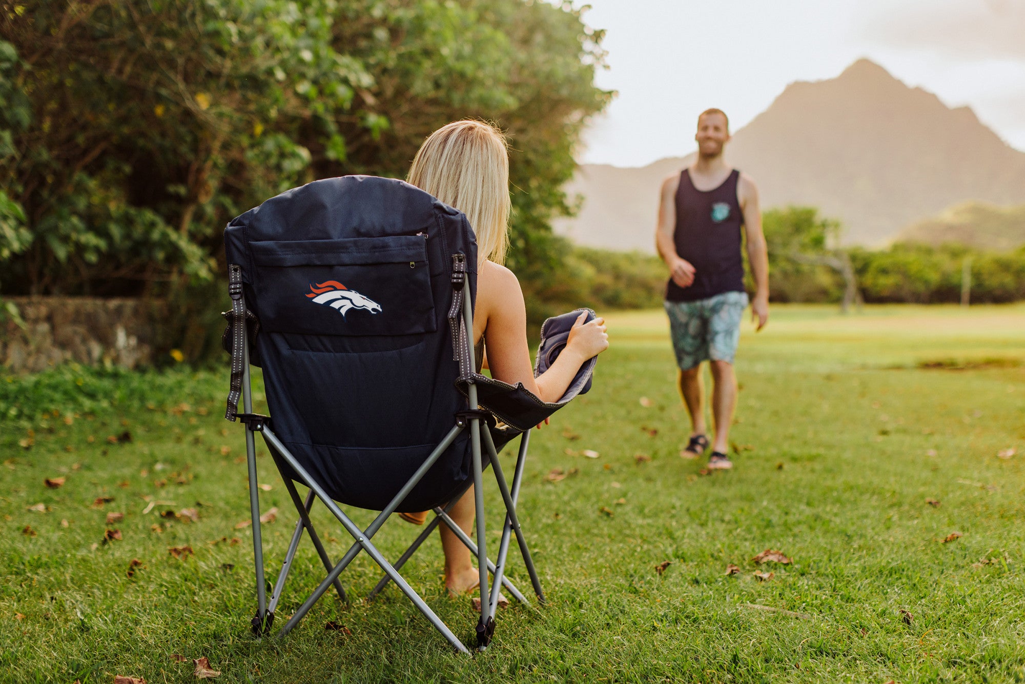 Denver Broncos - Reclining Camp Chair