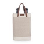 Pinot Jute 2 Bottle Insulated Wine Bag