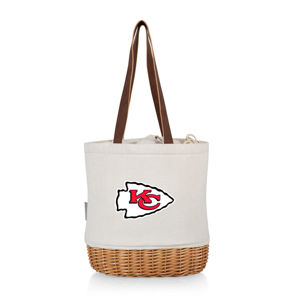 Kansas City Chiefs - Pico Willow and Canvas Lunch Basket
