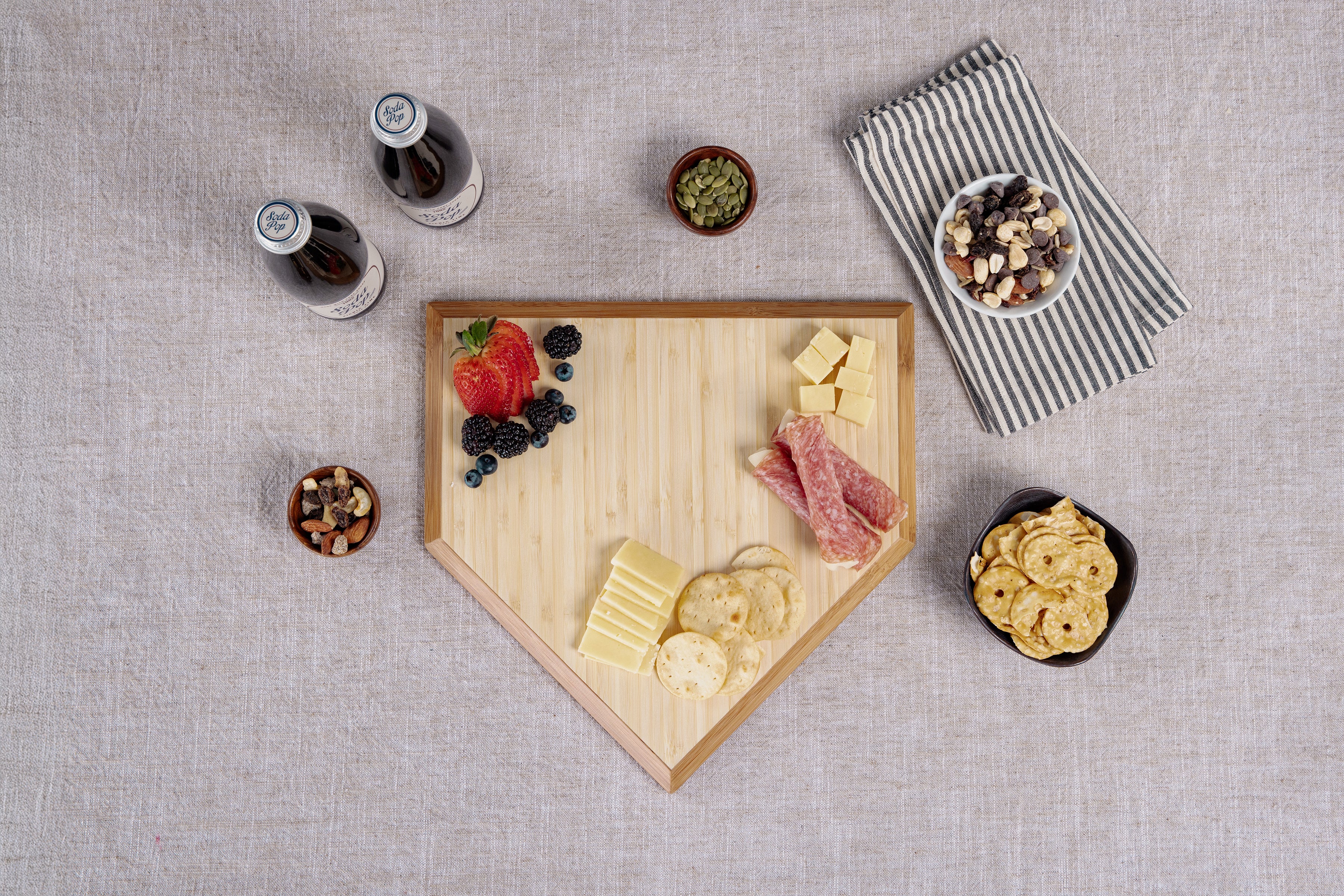 Home Plate Serving Board
