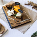 Arkansas Razorbacks - Delio Acacia Cheese Cutting Board & Tools Set
