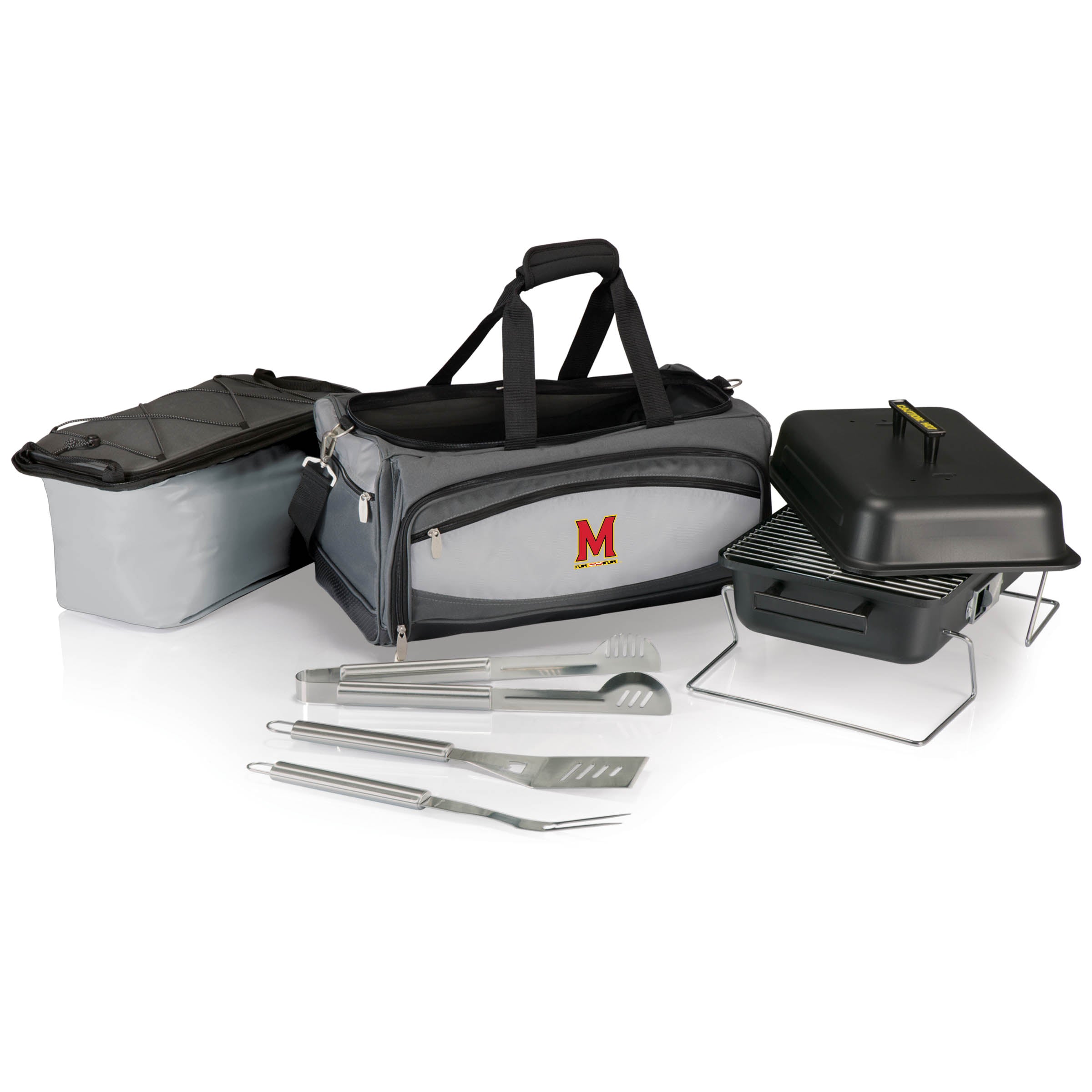 Maryland Terrapins - Buccaneer Portable Charcoal Grill & Cooler Tote