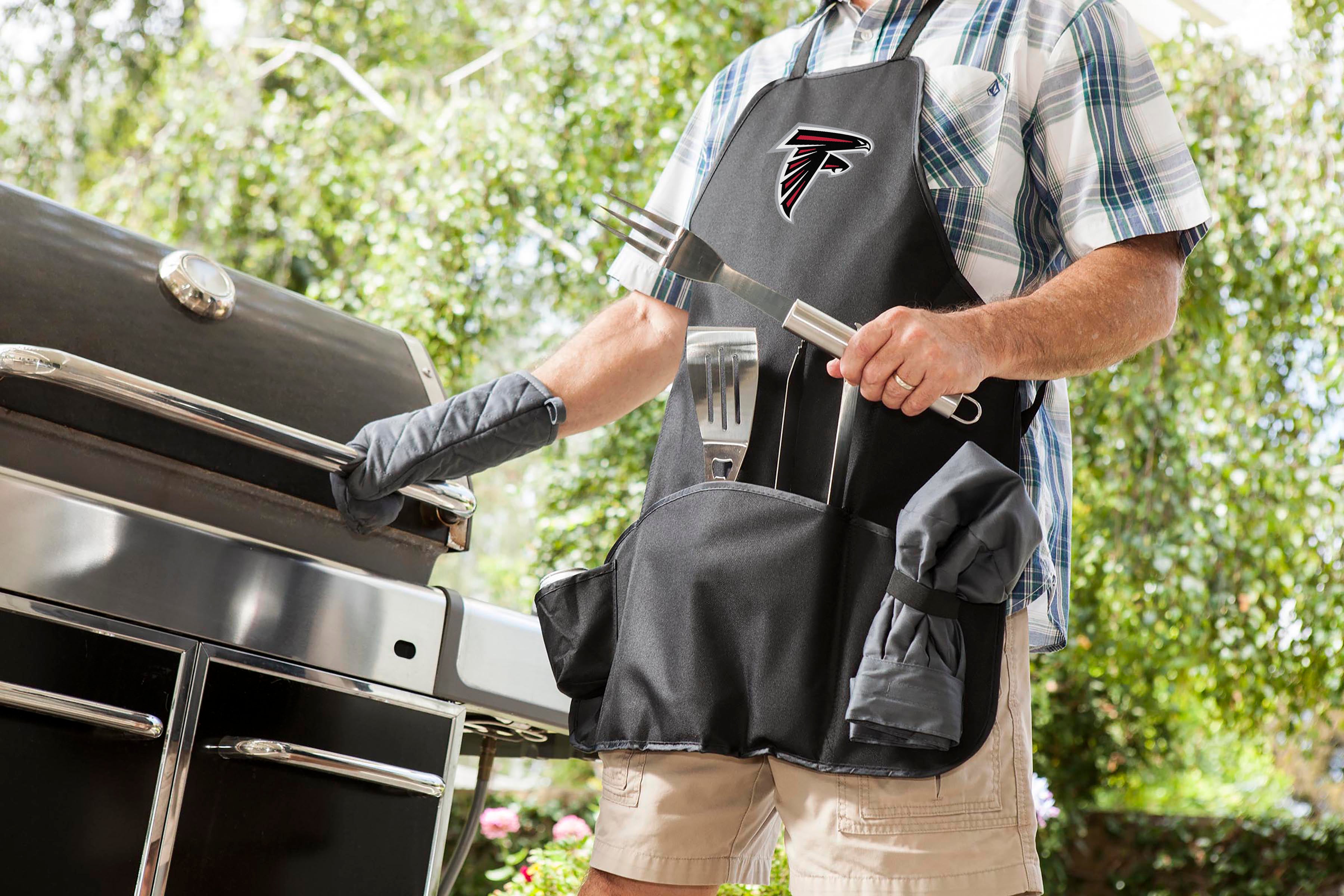 Atlanta Falcons - BBQ Apron Tote Pro Grill Set