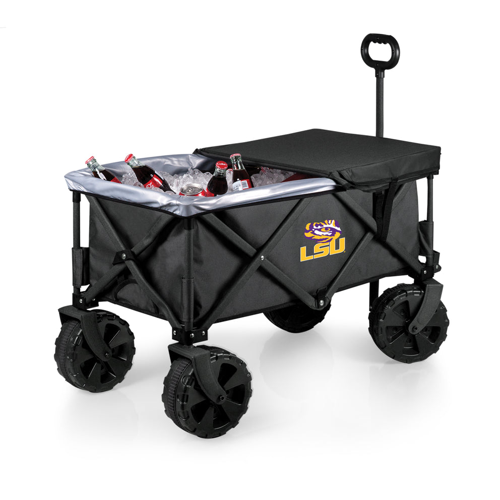LSU Tigers - Adventure Wagon Elite All-Terrain Portable Utility Wagon