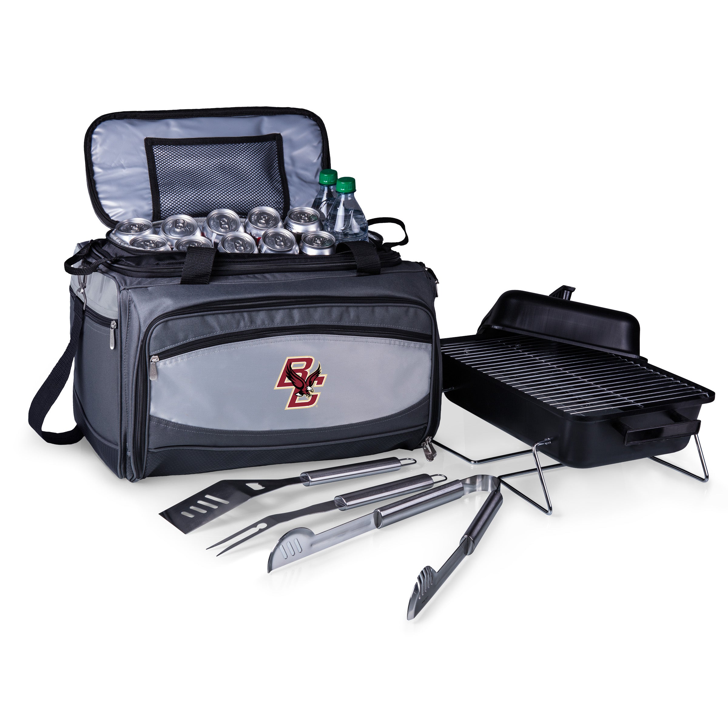 Boston College Eagles - Buccaneer Portable Charcoal Grill & Cooler Tote