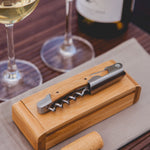 Los Angeles Chargers - Elan Deluxe Corkscrew In Bamboo Box