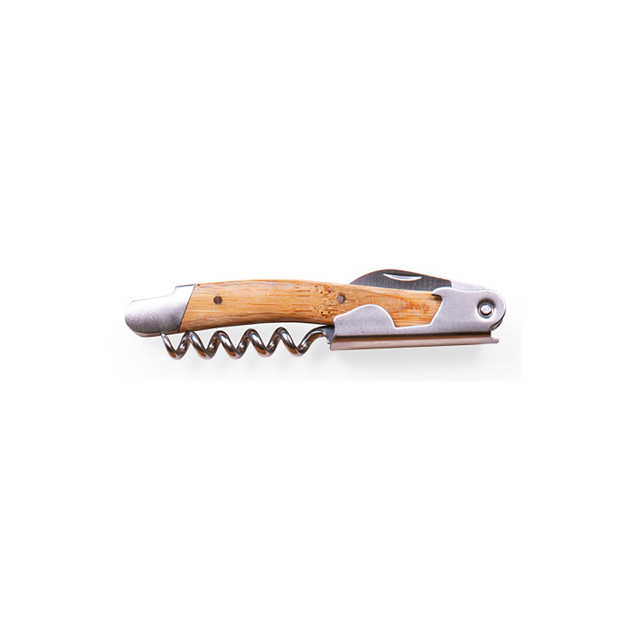 NC State Wolfpack - Elan Deluxe Corkscrew In Bamboo Box
