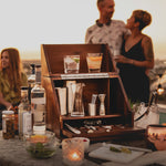 Colorado Rockies - Madison Acacia Tabletop Bar Set