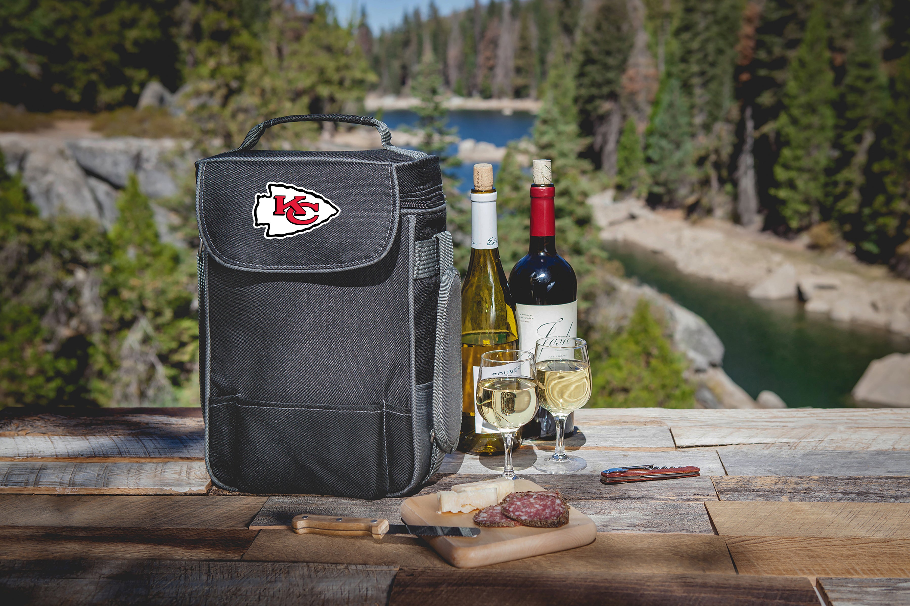 Kansas City Chiefs - Duet Wine & Cheese Tote