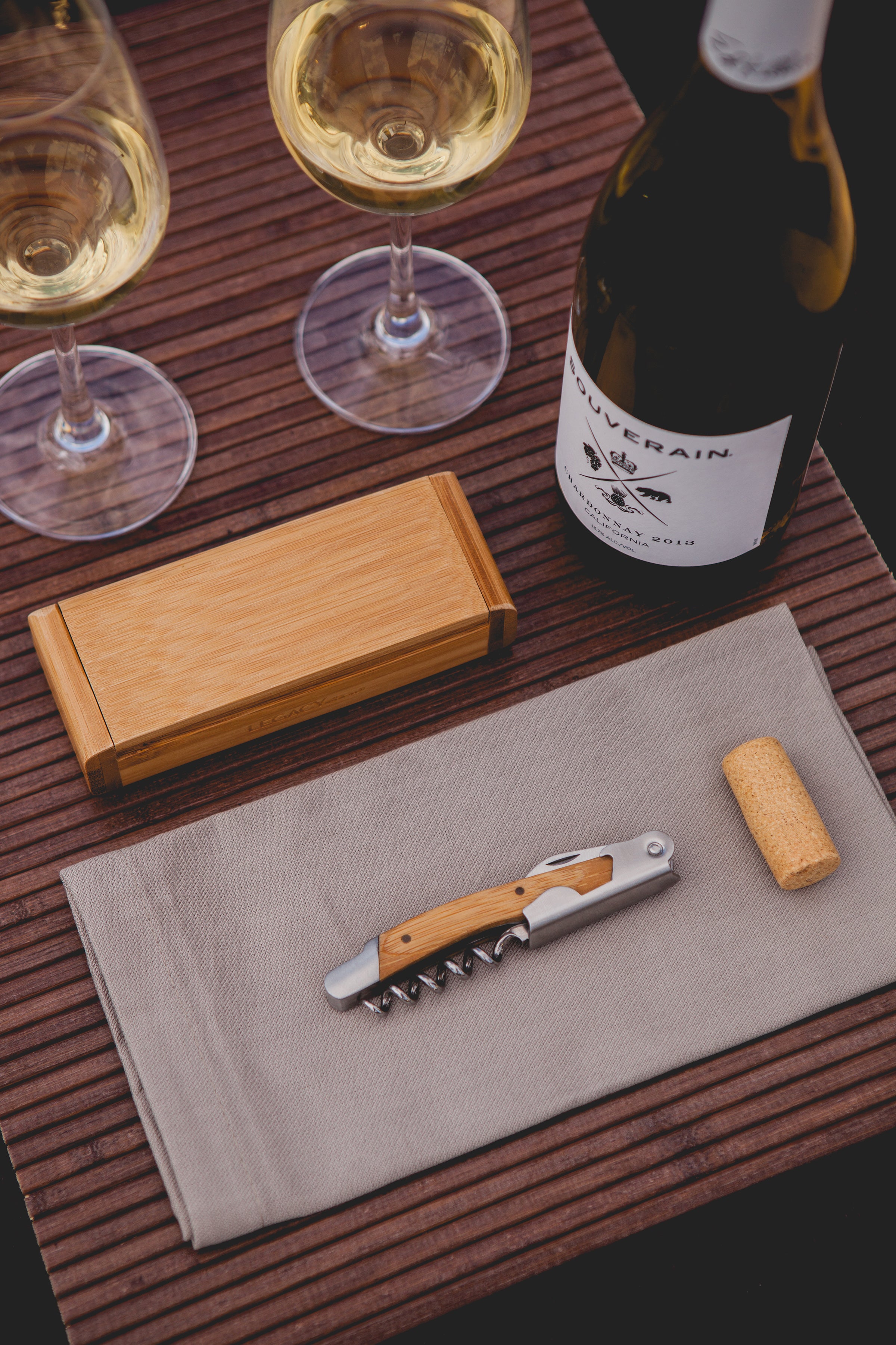 Cleveland Guardians - Elan Deluxe Corkscrew In Bamboo Box