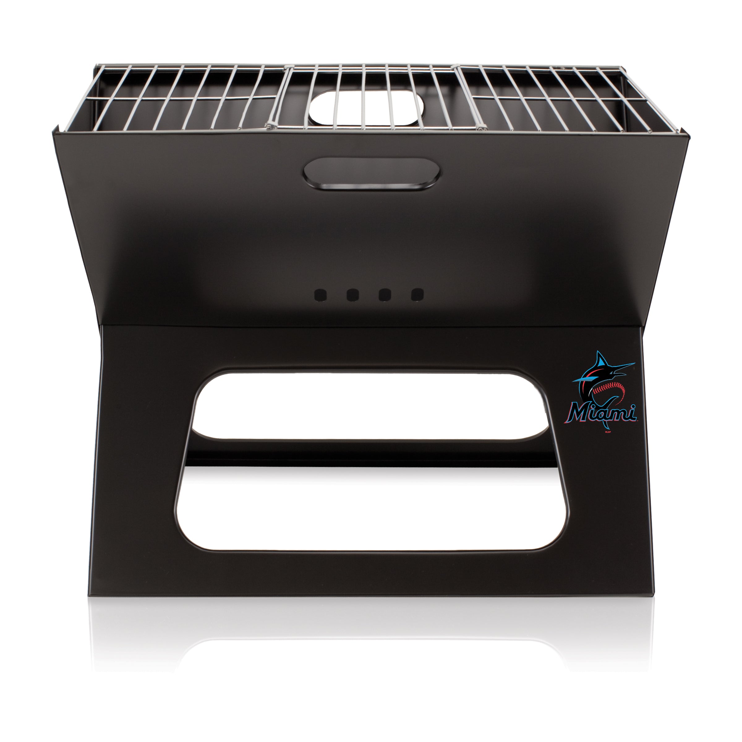 Miami Marlins - X-Grill Portable Charcoal BBQ Grill