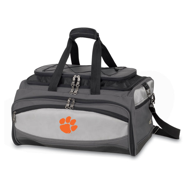 Clemson Tigers - Buccaneer Portable Charcoal Grill & Cooler Tote