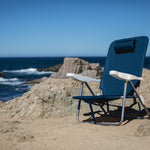Michigan Wolverines - Monaco Reclining Beach Backpack Chair