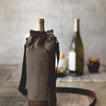 Las Vegas Raiders - Waxed Canvas Wine Tote