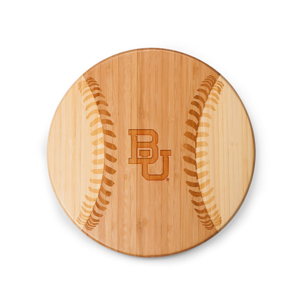 Baylor Bears - Home Run! Baseball Cutting Board & Serving Tray