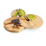 Atlanta Falcons - Brie Cheese Cutting Board & Tools Set