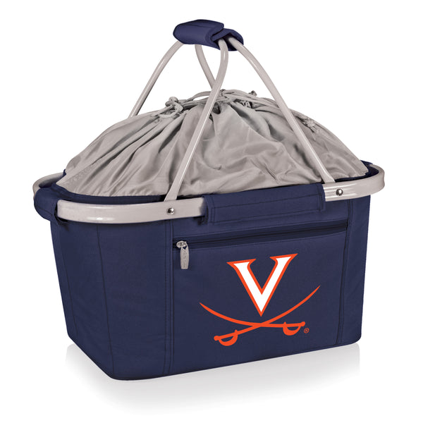 Virginia Cavaliers - Metro Basket Collapsible Cooler Tote