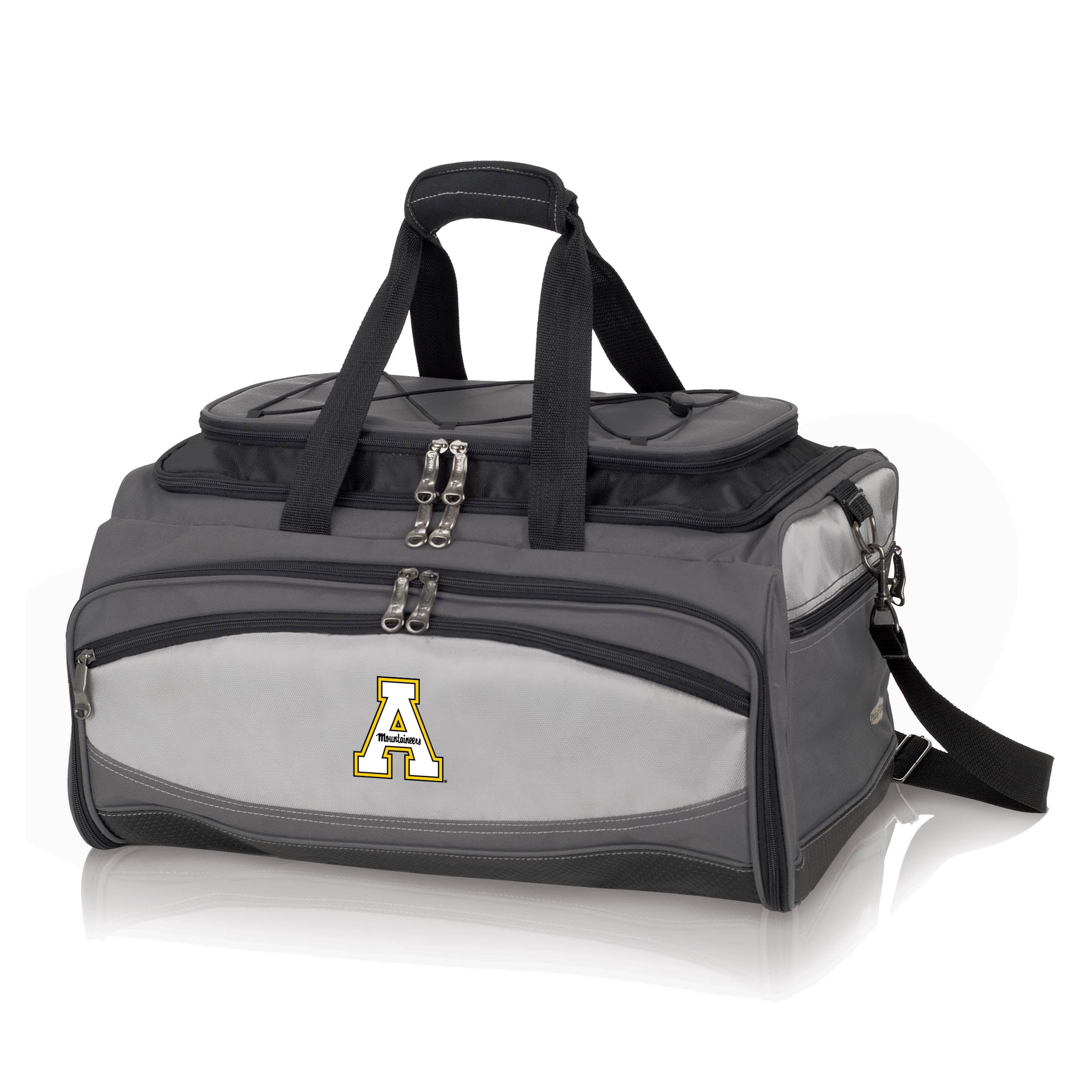 App State Mountaineers - Buccaneer Portable Charcoal Grill & Cooler Tote