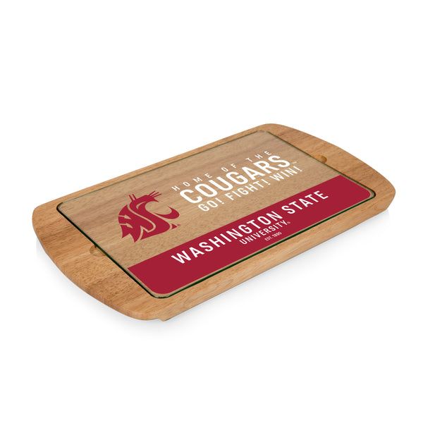 Washington State Cougars - Billboard Glass Top Serving Tray