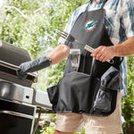 Miami Dolphins - BBQ Apron Tote Pro Grill Set