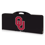 Oklahoma Sooners - Picnic Table Portable Folding Table with Seats