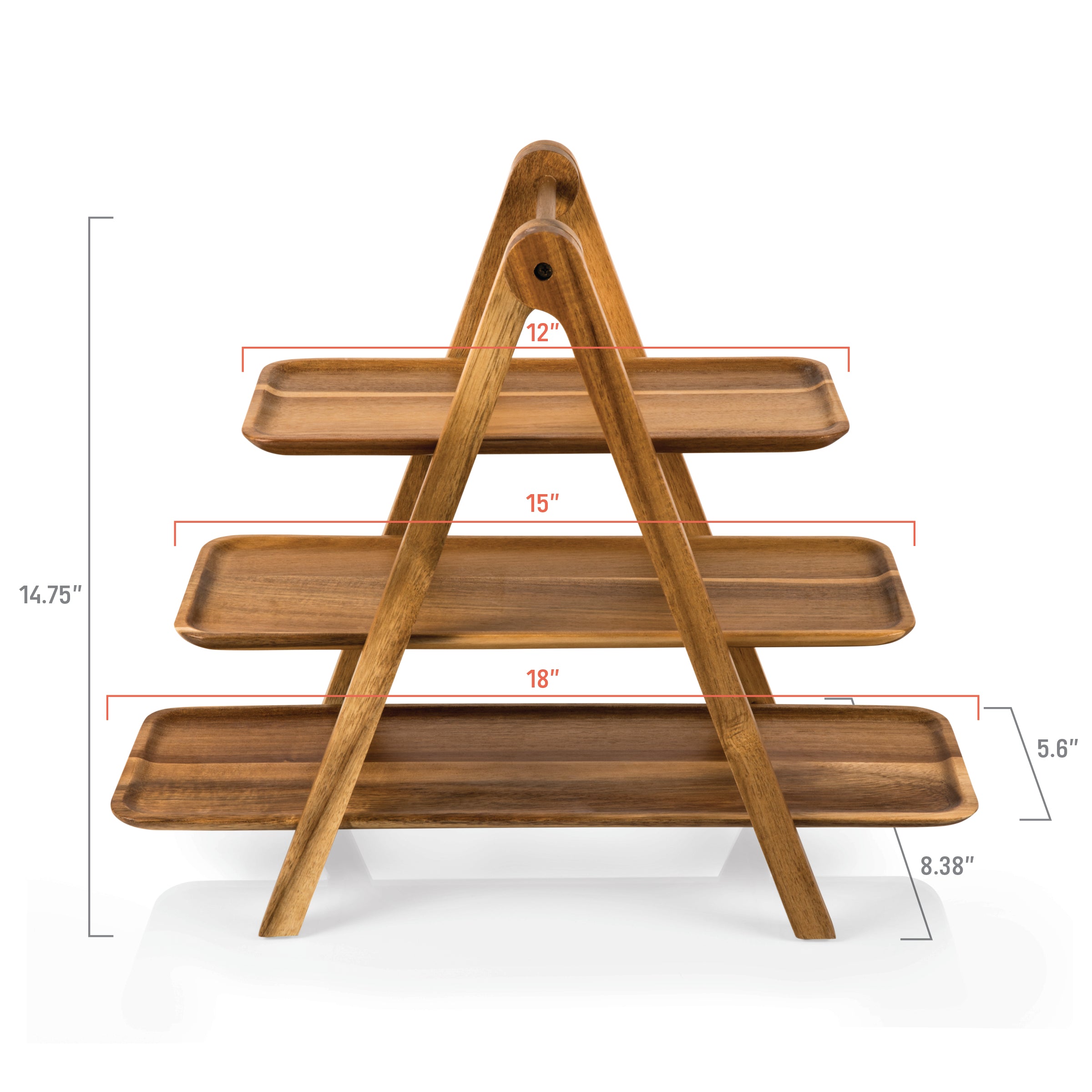 Chicago Cubs - Serving Ladder 3 Tiered Serving Station