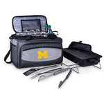 Michigan Wolverines - Buccaneer Portable Charcoal Grill & Cooler Tote