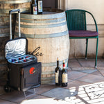 Cleveland Browns - Cellar 6-Bottle Wine Carrier & Cooler Tote with Trolley