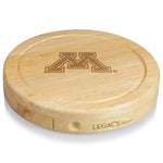 Minnesota Golden Gophers - Brie Cheese Cutting Board & Tools Set