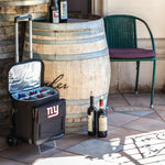 New York Giants - Cellar 6-Bottle Wine Carrier & Cooler Tote with Trolley